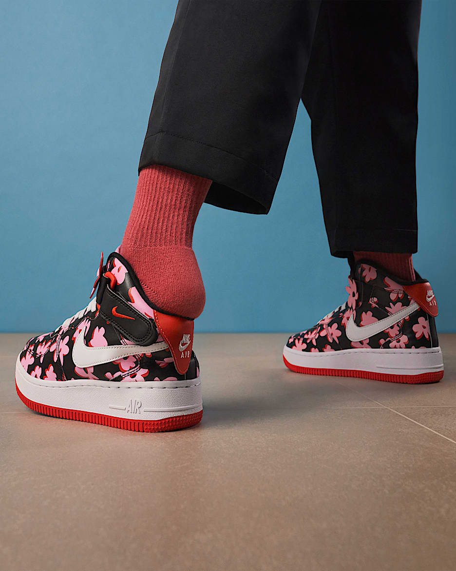 Nike Air Force 1 Mid EasyOn SE Big Kids Shoes. Nike JP